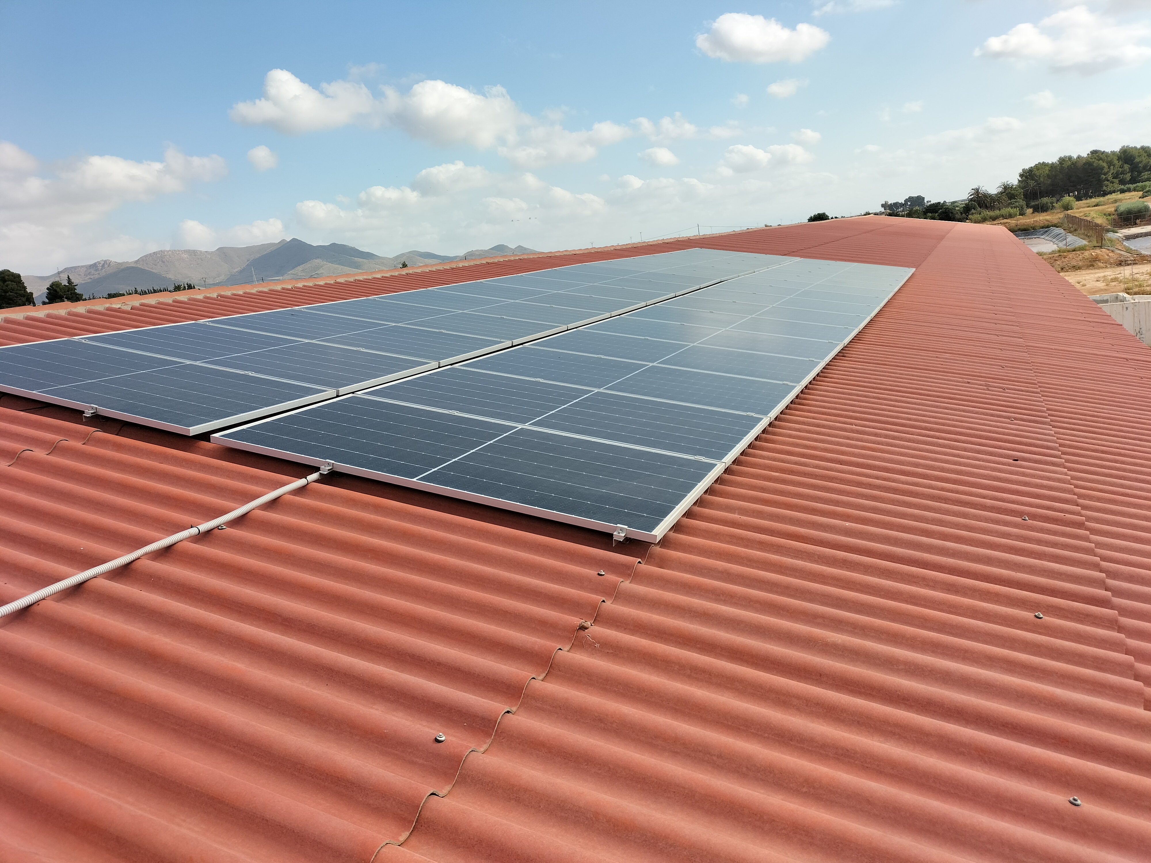 Medio rural y agrícola Instalación fotovoltaica